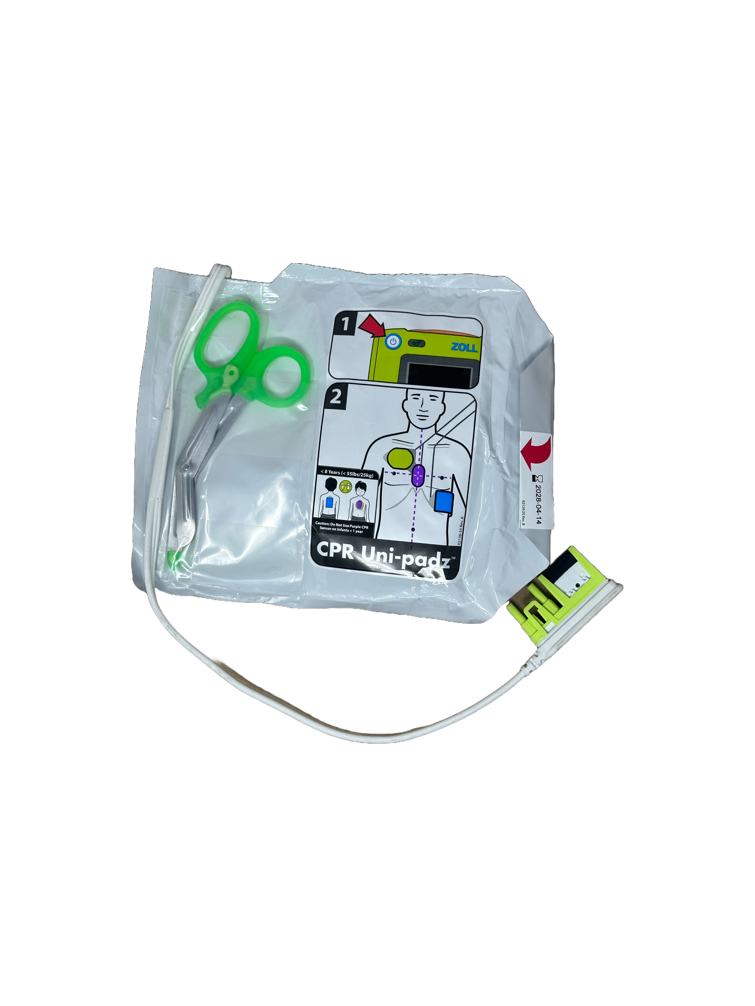 ZOLL® CPR-D-Padz Adult 2025 — AED Lab